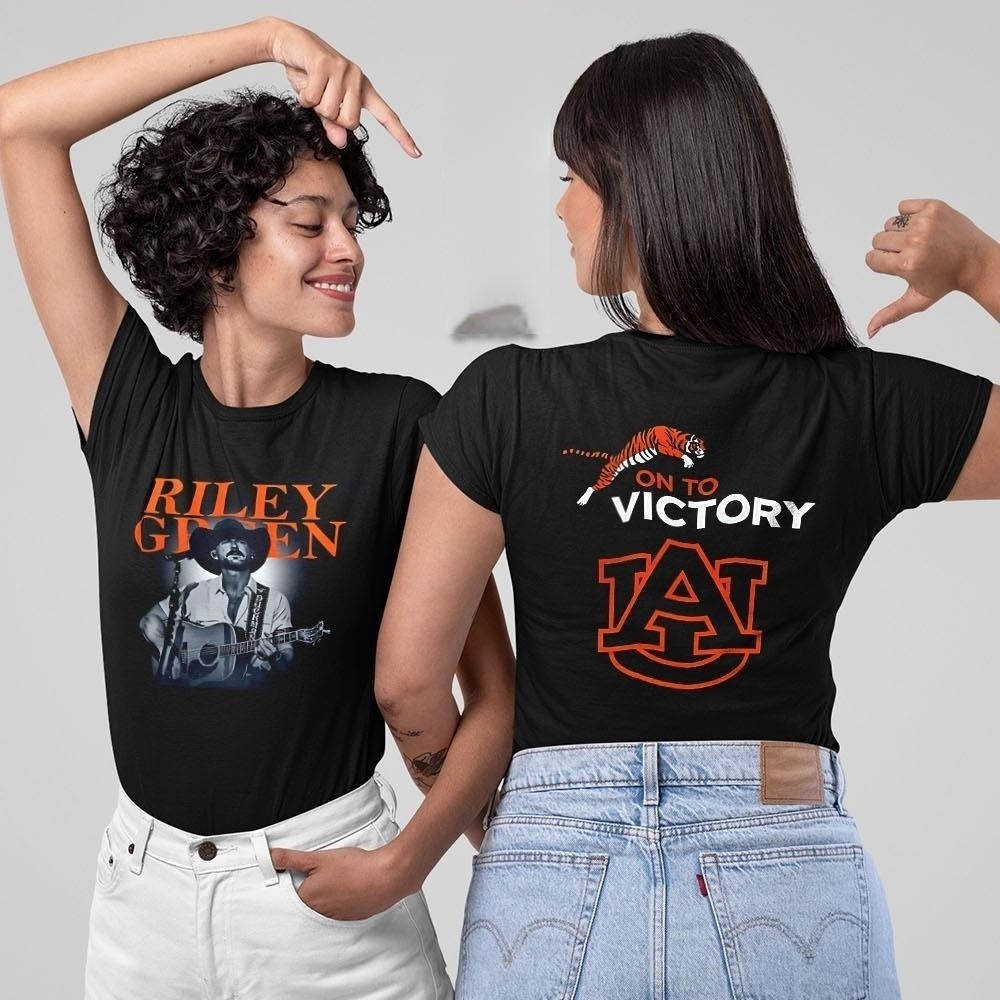 Riley Green Benefitting On To Victory 2 Sided T-shirt